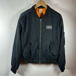 Vans Black Bomber Jacket